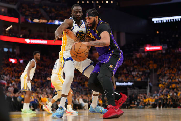 anthony davis draymond green warriors